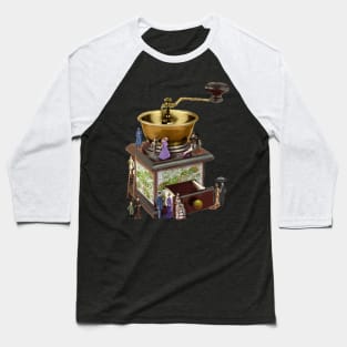 Victorian Ground Coffee Baseball T-Shirt